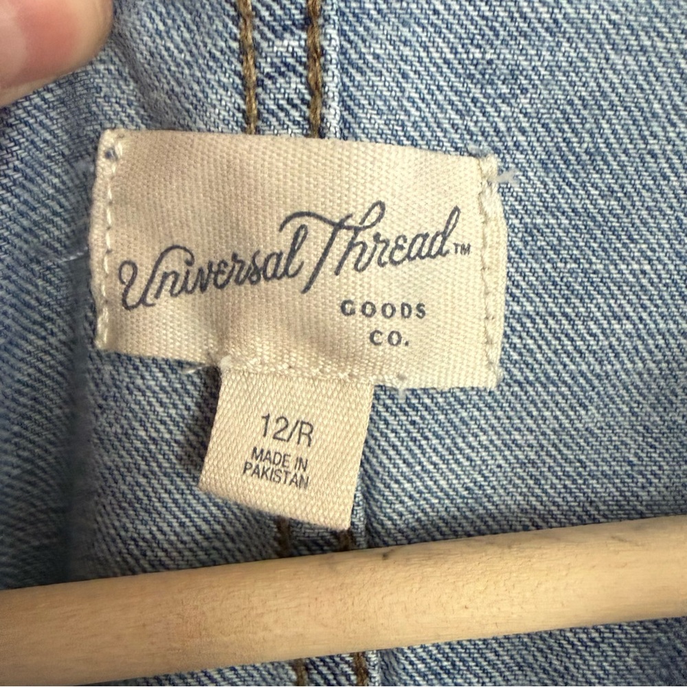Universal Thread Light Blue Denim Utility Jumpsuit - image 6